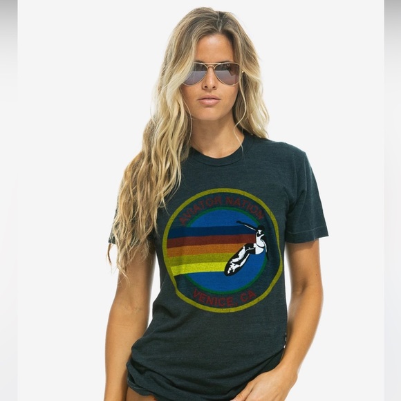 Aviator Nation Tops - AVIATIOR NATION Shirt Size Small